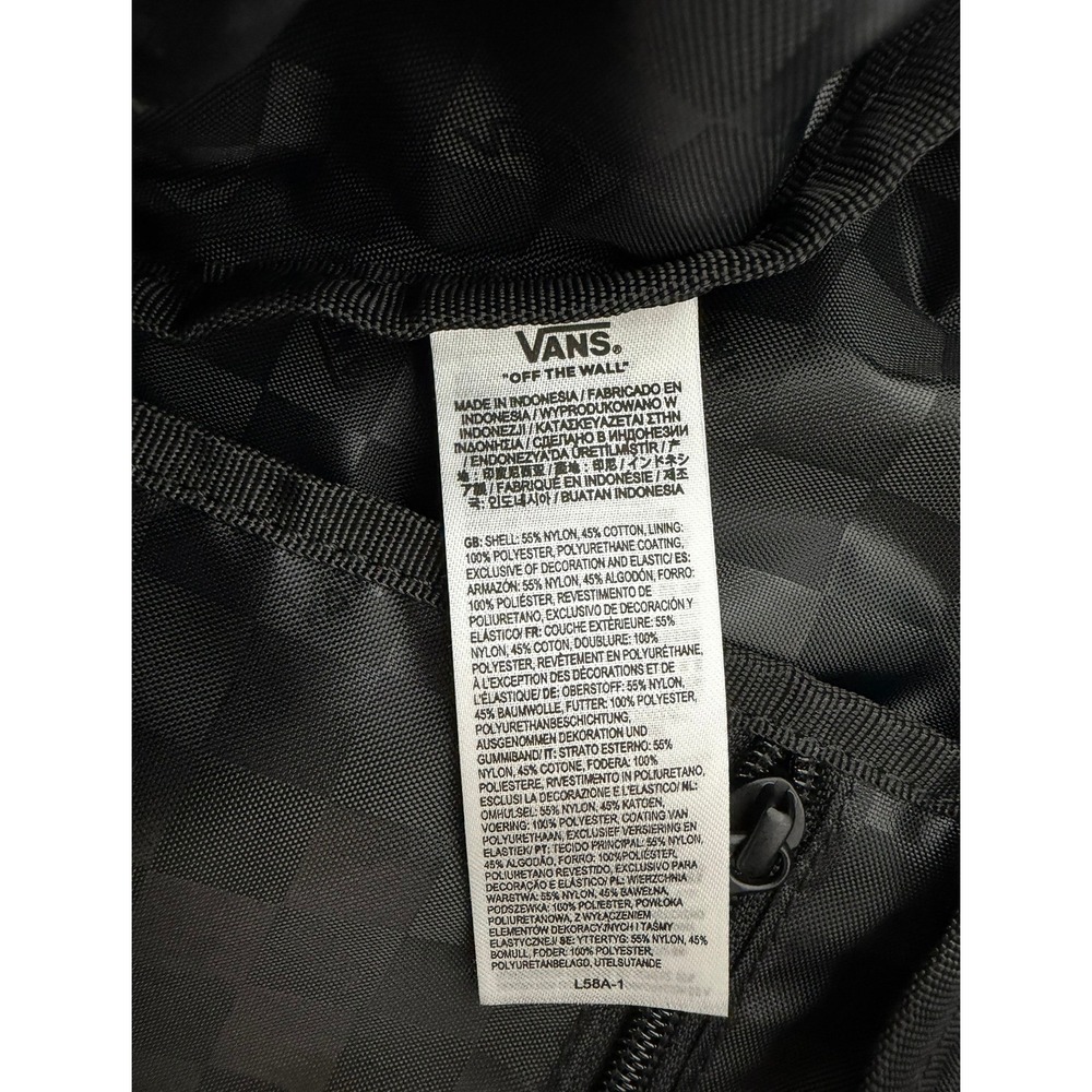 Vans Ward Cross Body Bag Camo Cordura Nylon Waist Pack NEW - Picture 16 of 16